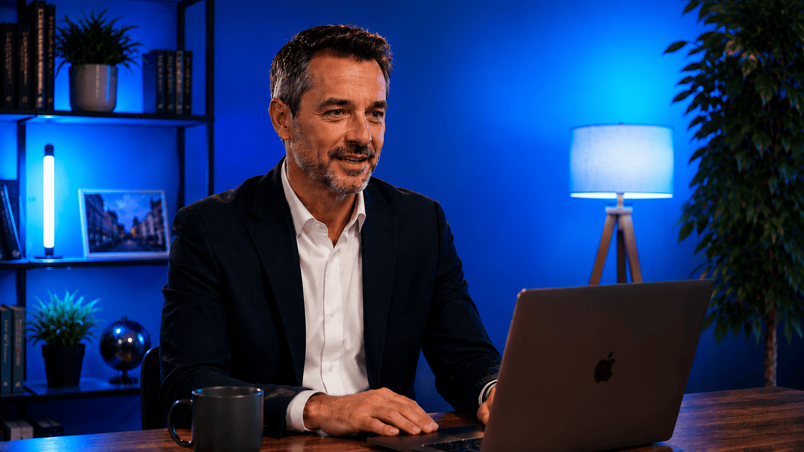 Professionnel qui utilise un logiciel de pige immobilière